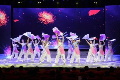我县隆重举行“奋进新时代”庆祝改革开放40周年文艺演出
